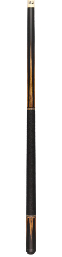 K2 | 6 Point Black and Bocote | Leather Wrap | KODA Cue