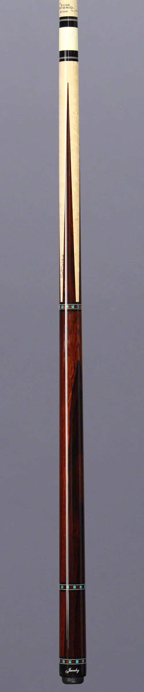 HB2 | Birdseye Maple Shaft with 4 Point Cocobolo | No Wrap | Jacoby Cue