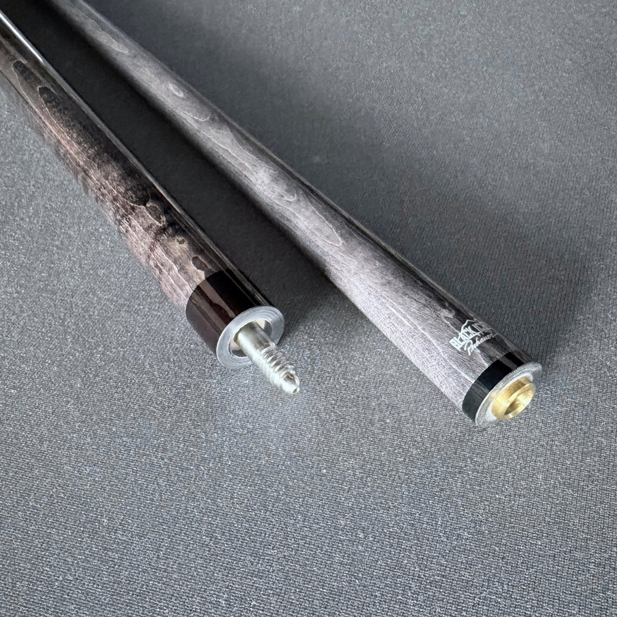 J. Pechauer Naked Break Cue w/ Black Ice Break Shaft - Smoke