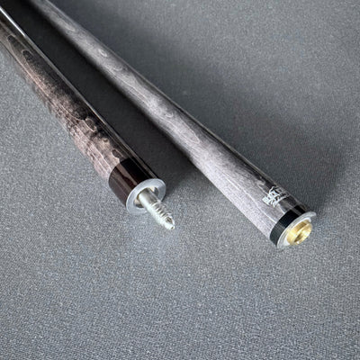 J. Pechauer Naked Break Cue w/ Black Ice Break Shaft - Smoke