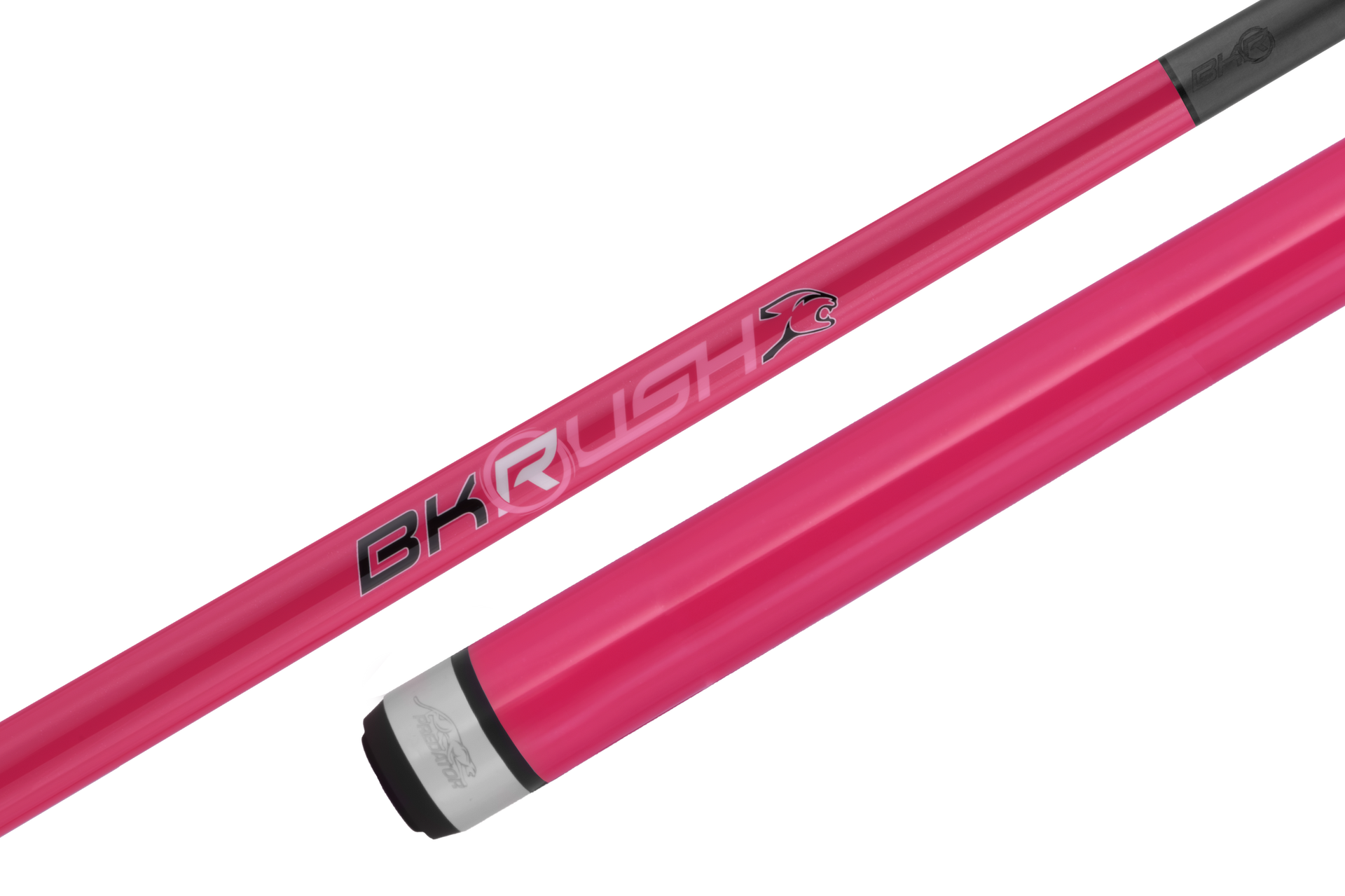 Predator BK Rush Pink Break Cue - No Wrap – Cued Billiards