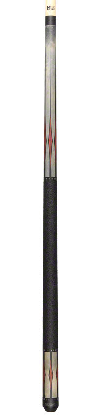 K2 KL193 | Grey/Black/Cocobolo | Leather Wrap | KODA Cue