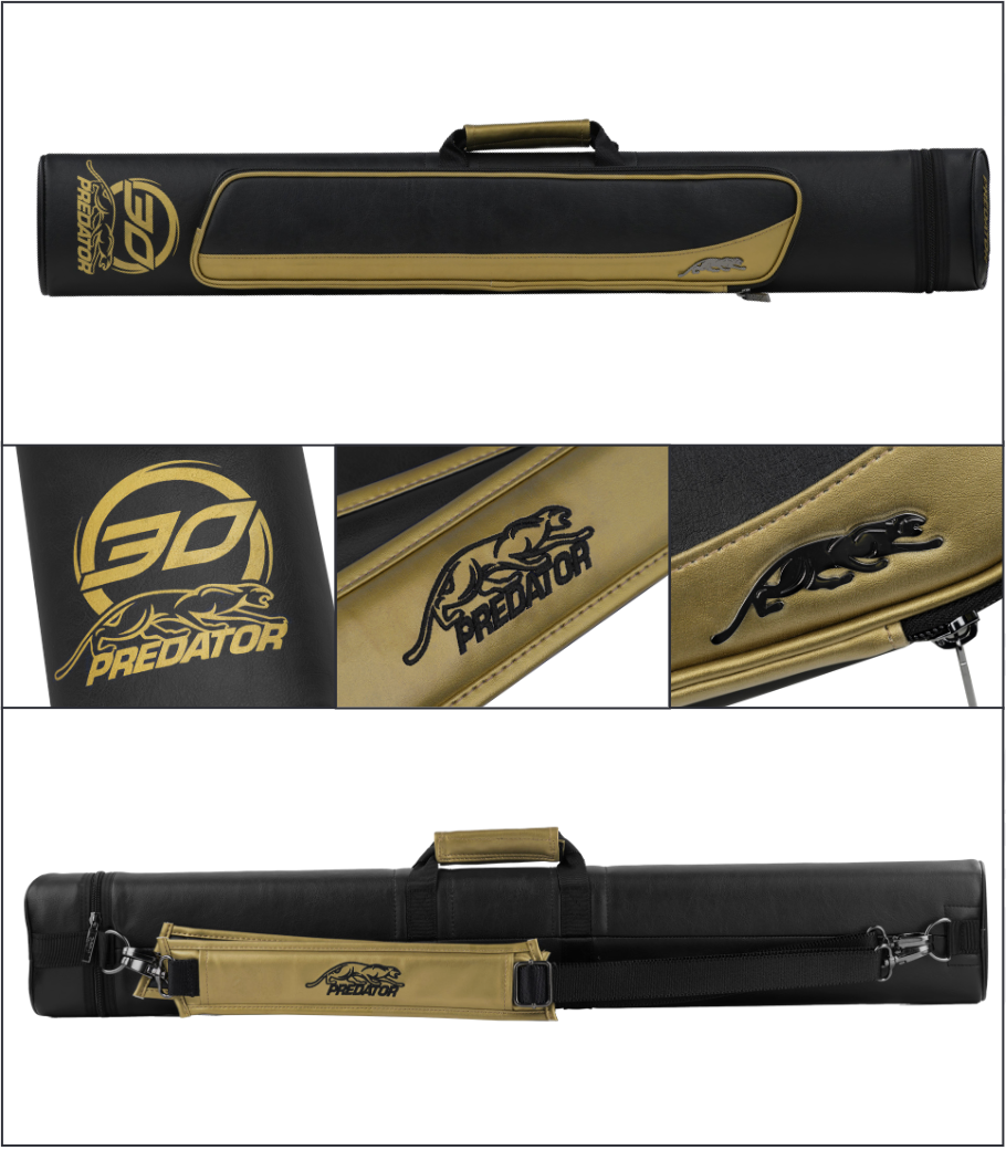 Predator Roadline Black & Gold Cue Case *Limted Edition 30th Anniversary*